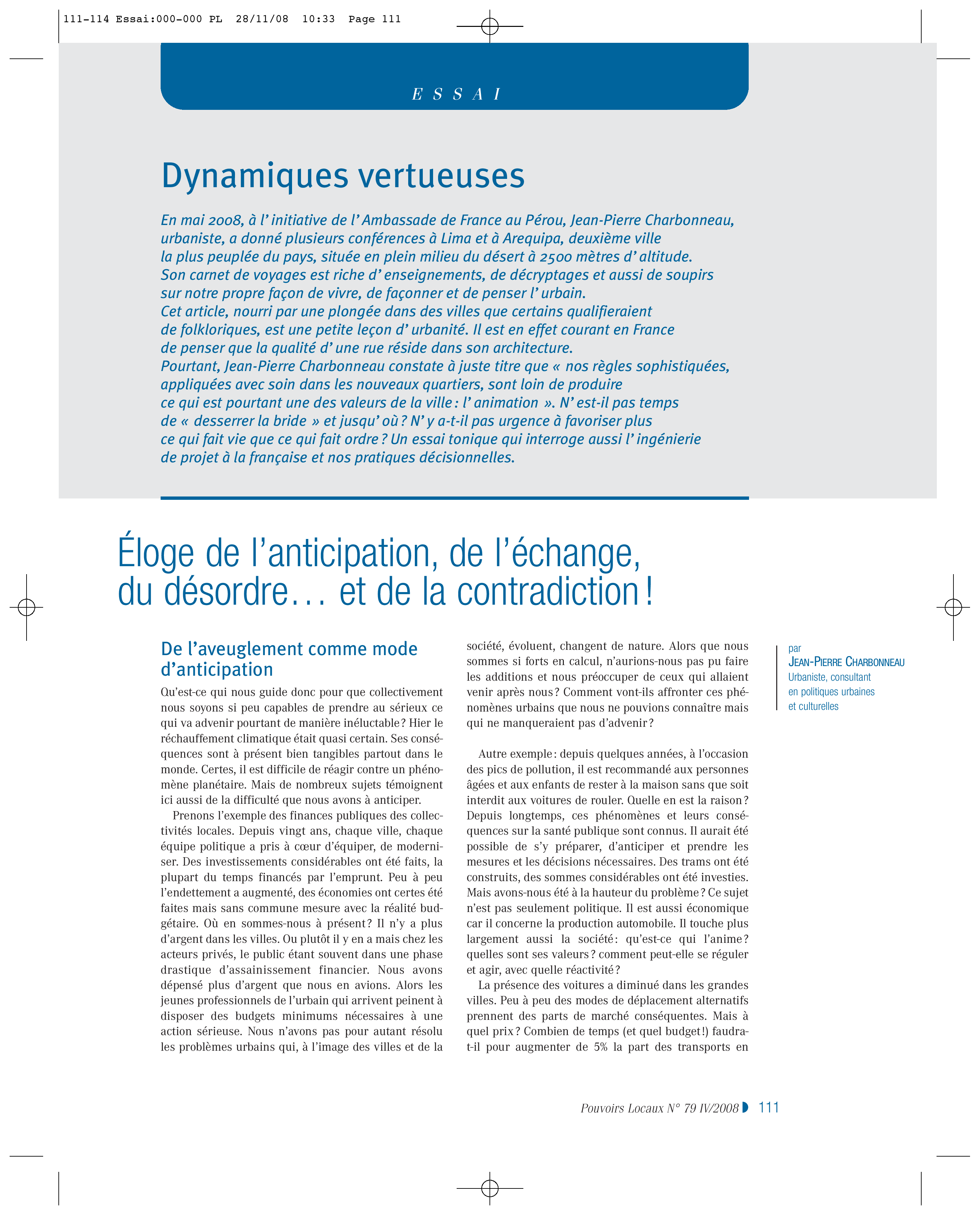 Article : Le « Neue Steuerungsmodell » (le « nouveau management public ») : quelles évolutions?