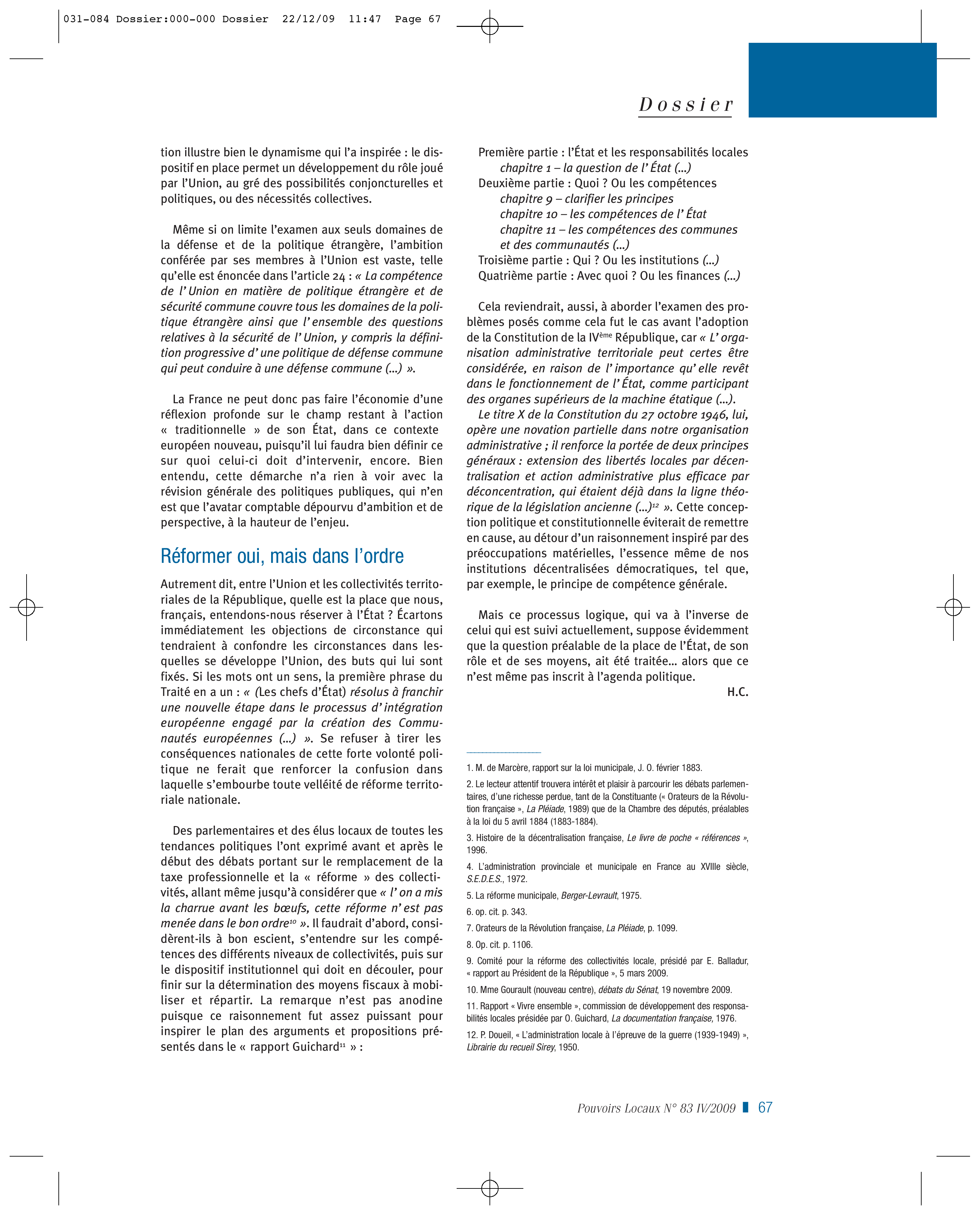 Article : L’Espagne des autonomies