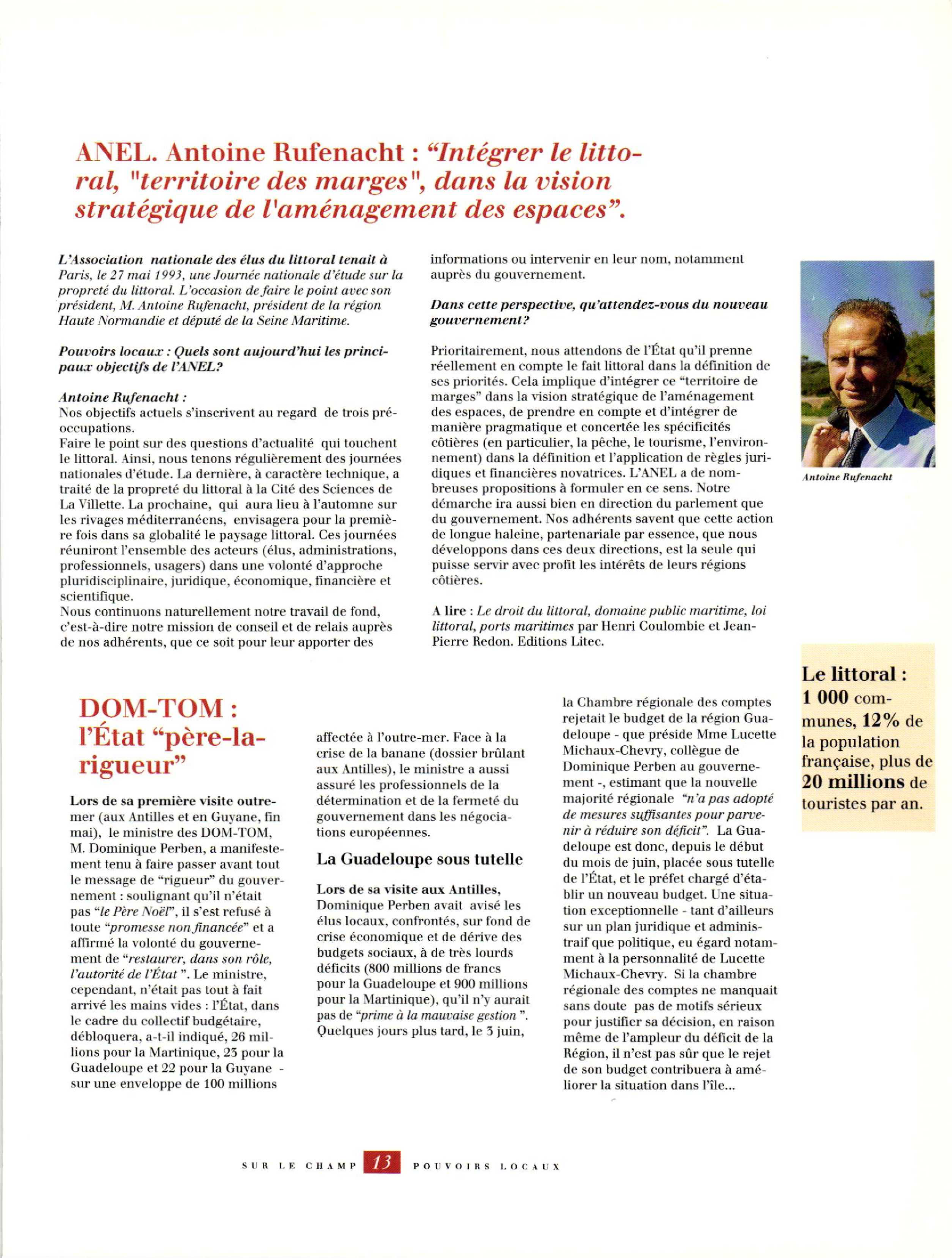 Article : DOM-TOM : l’État “père-la-rigueur”
