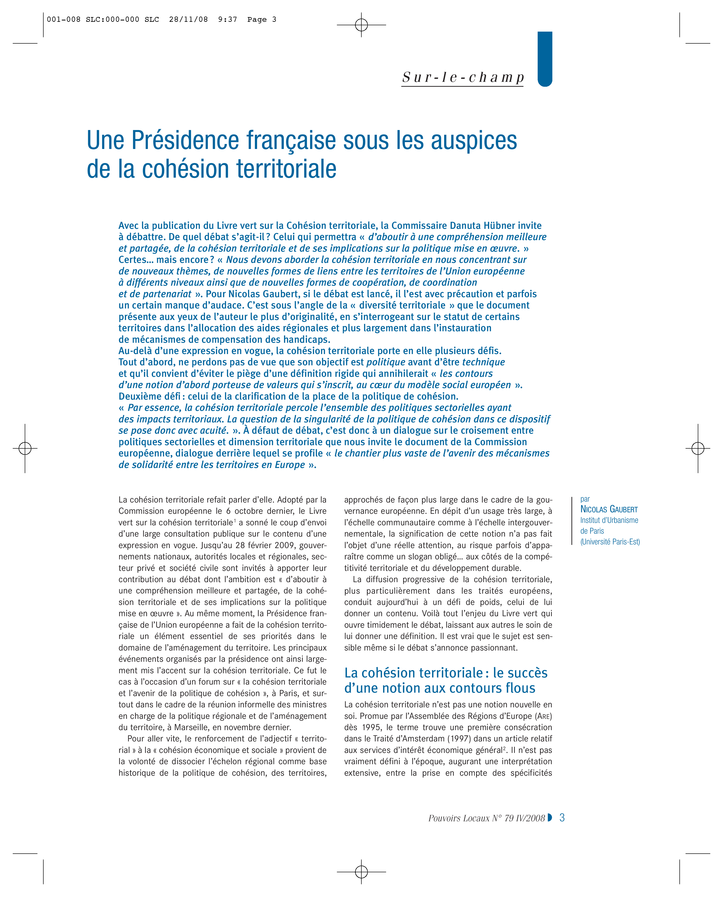 Article : Le RSA est un outil pour lutter contre la pauvreté qui ne se suffit pas à lui-même
