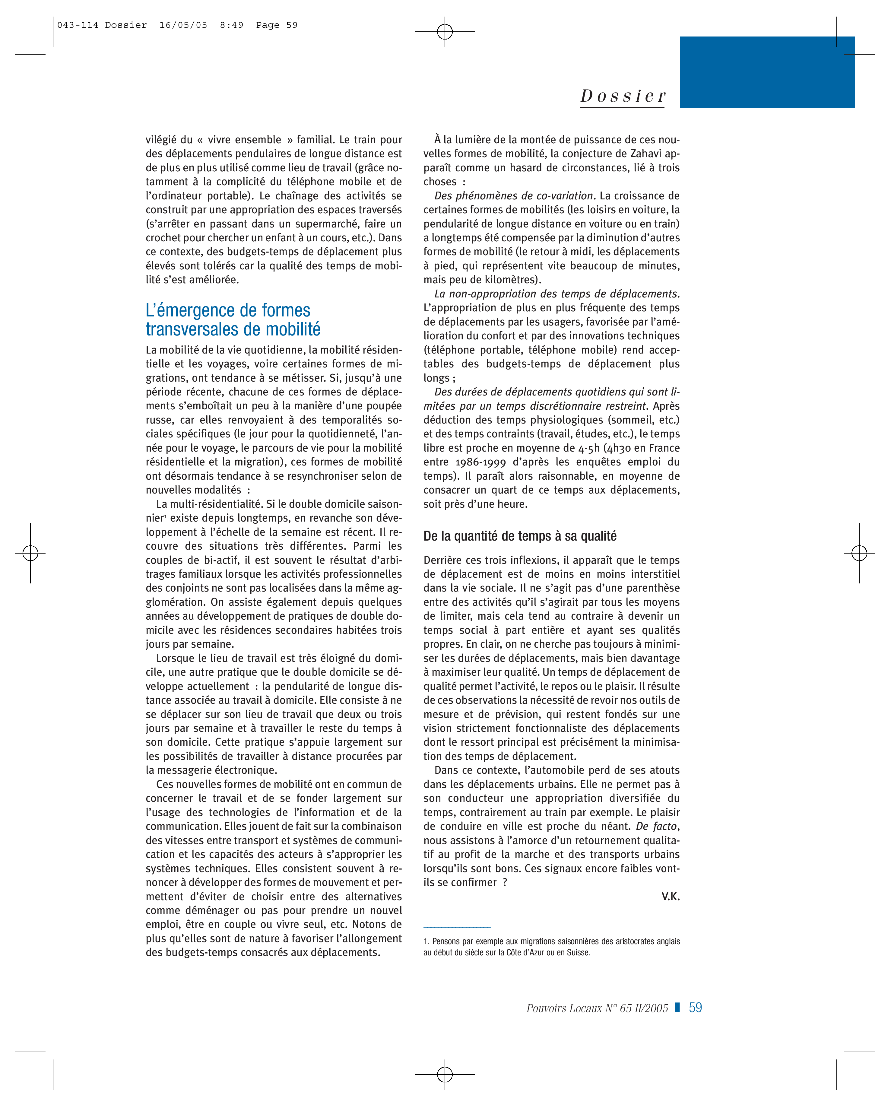 Article : Vers de nouvelles formes d’organisation urbaines du commerce à l’âge d’internet