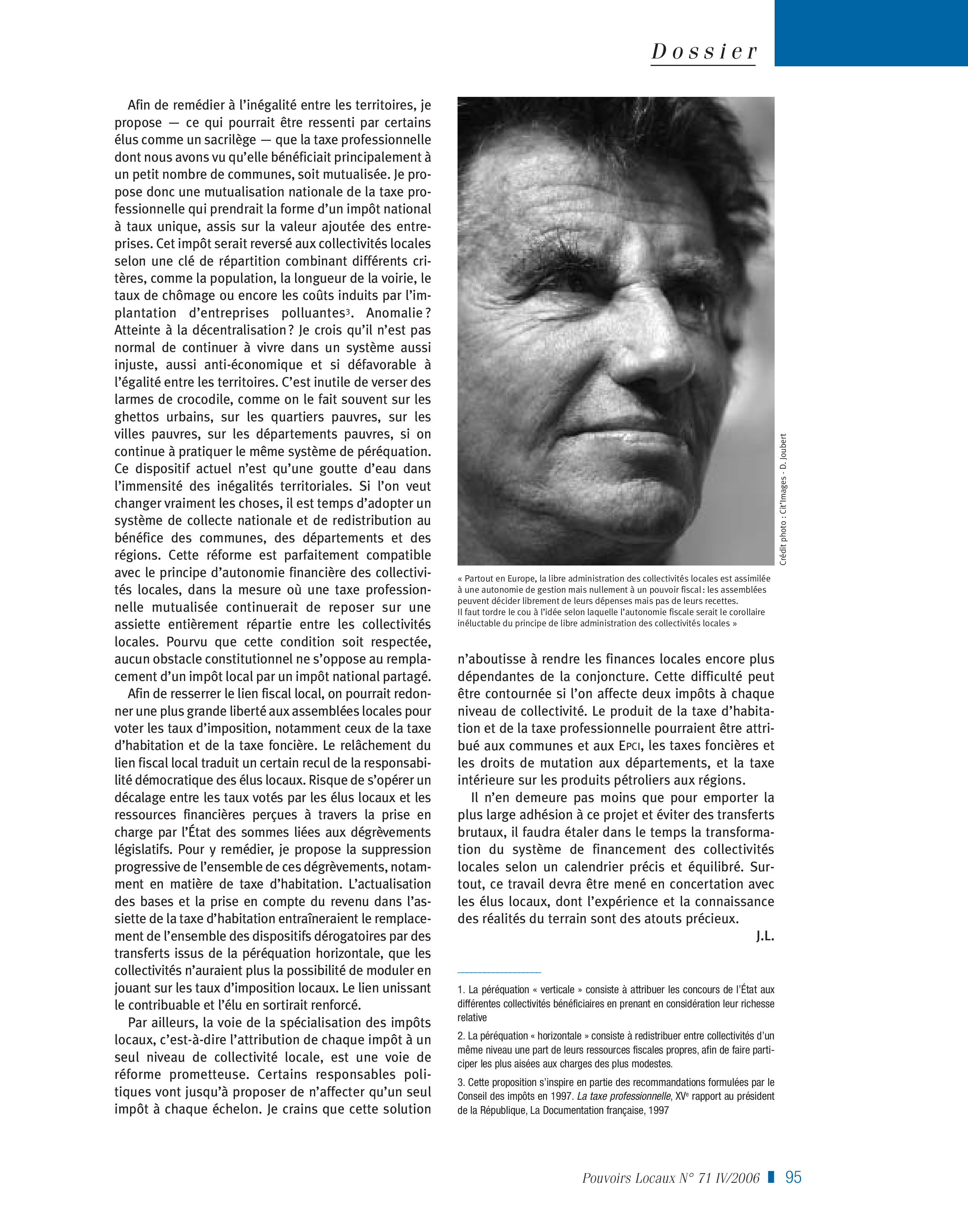 Article : Partage ou cogestion des ressources fiscales ? Un tour d’horizon des pratiques en Europe 