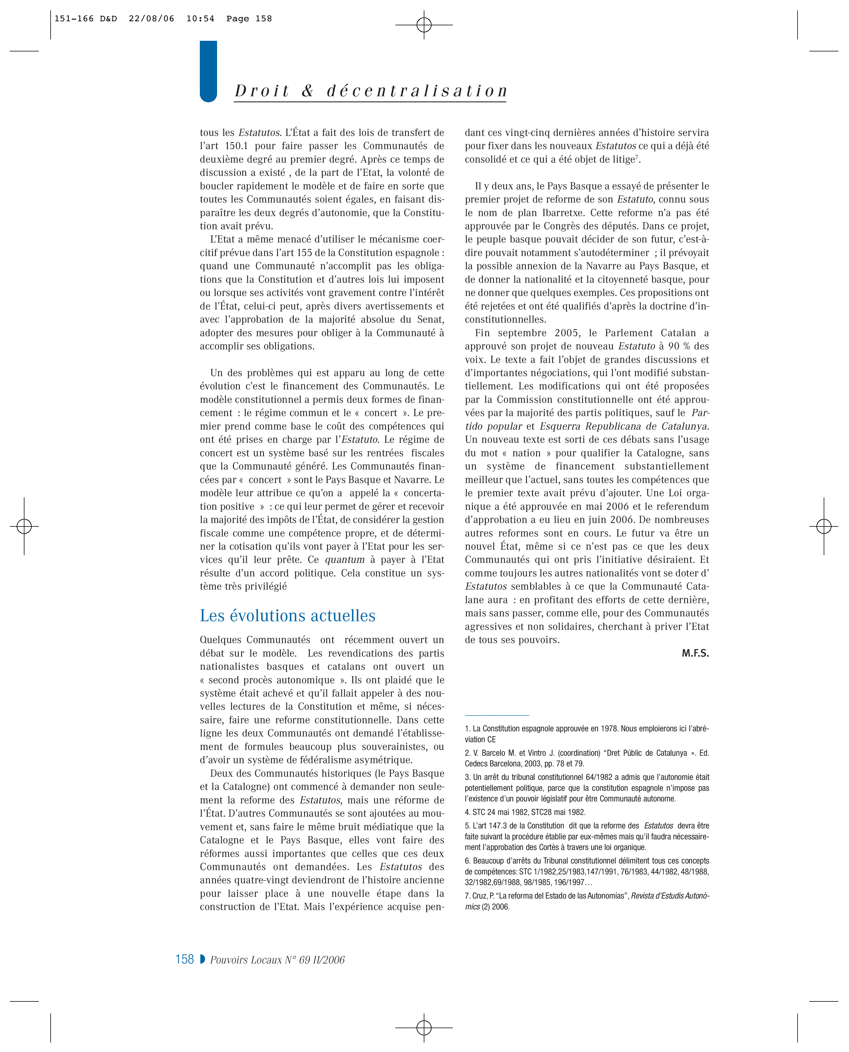 Article : La régionalisation en Italie