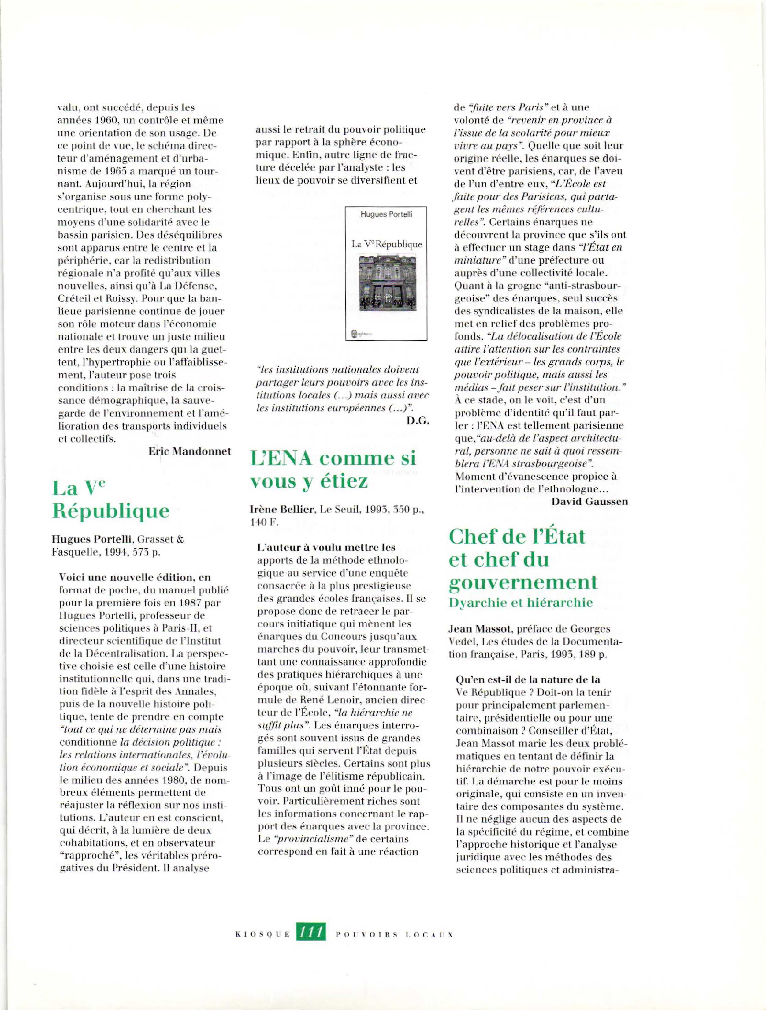 Article : L’ENA comme si vous y étiez
