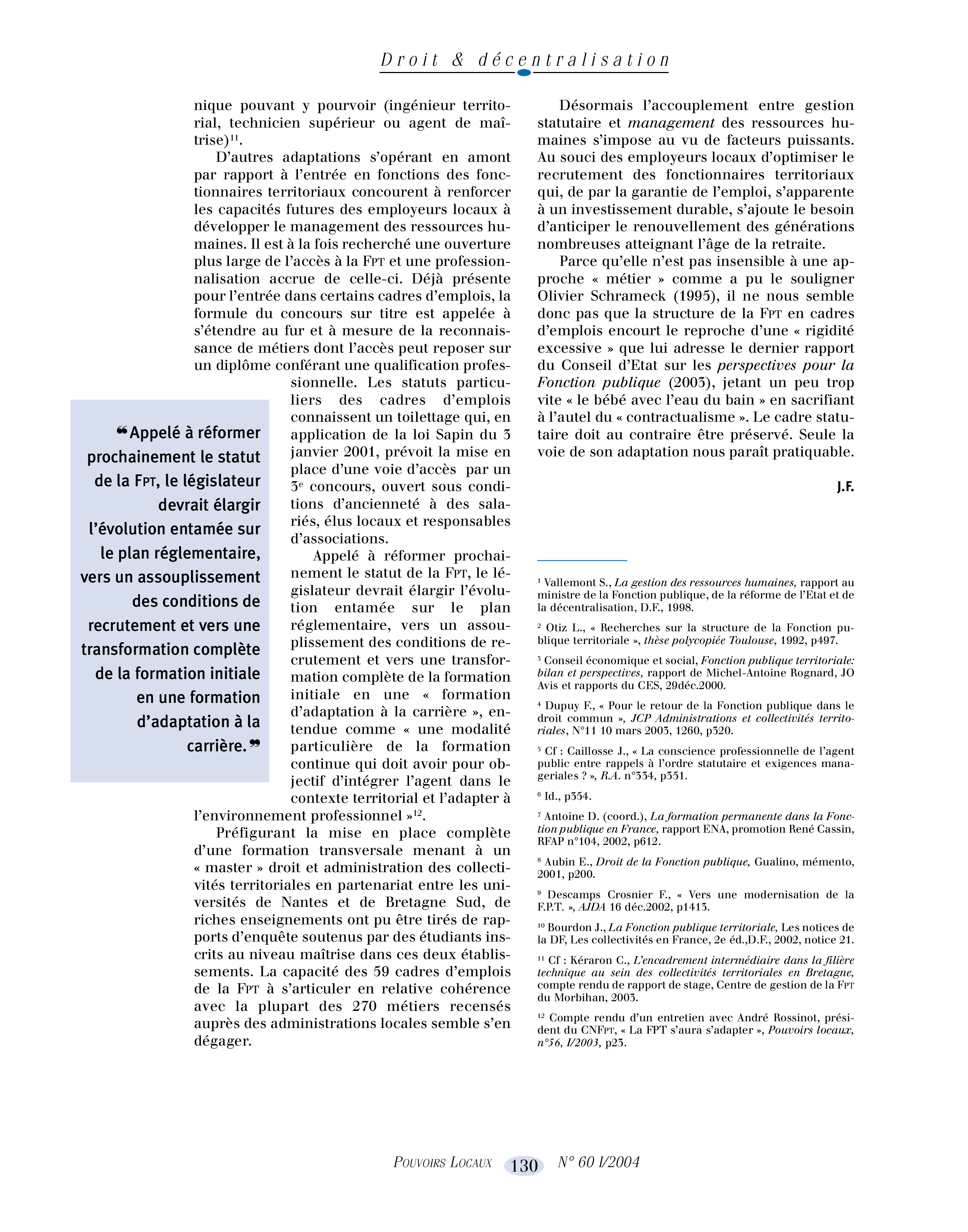 Article : Les acteurs du compromis politique