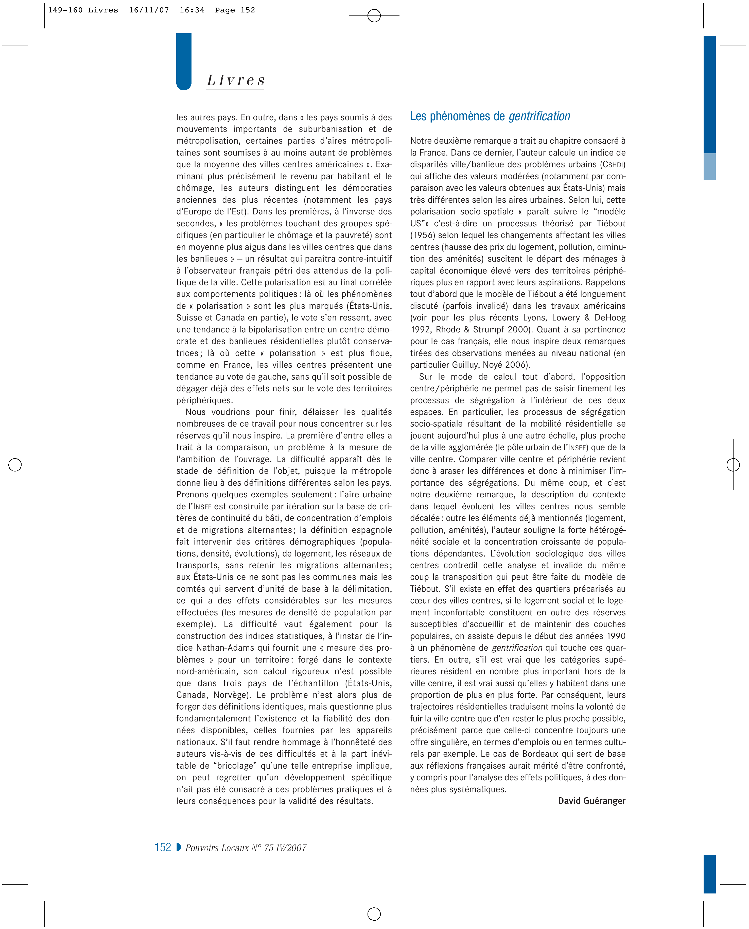 Article : L’autonomie des villes : quelles conditions et modalités de réalisation ?