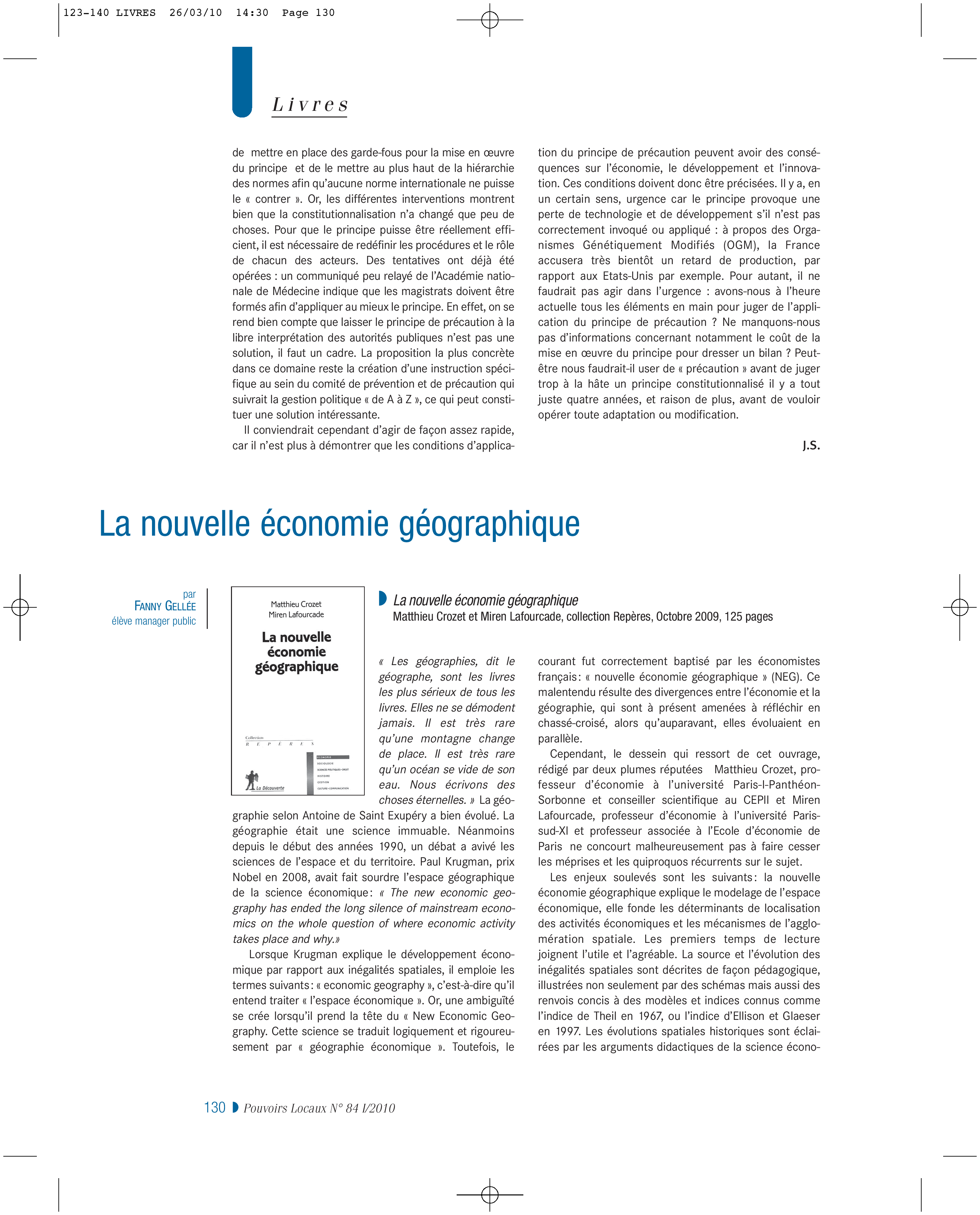 Article : Manifeste pour une décentralisation effective