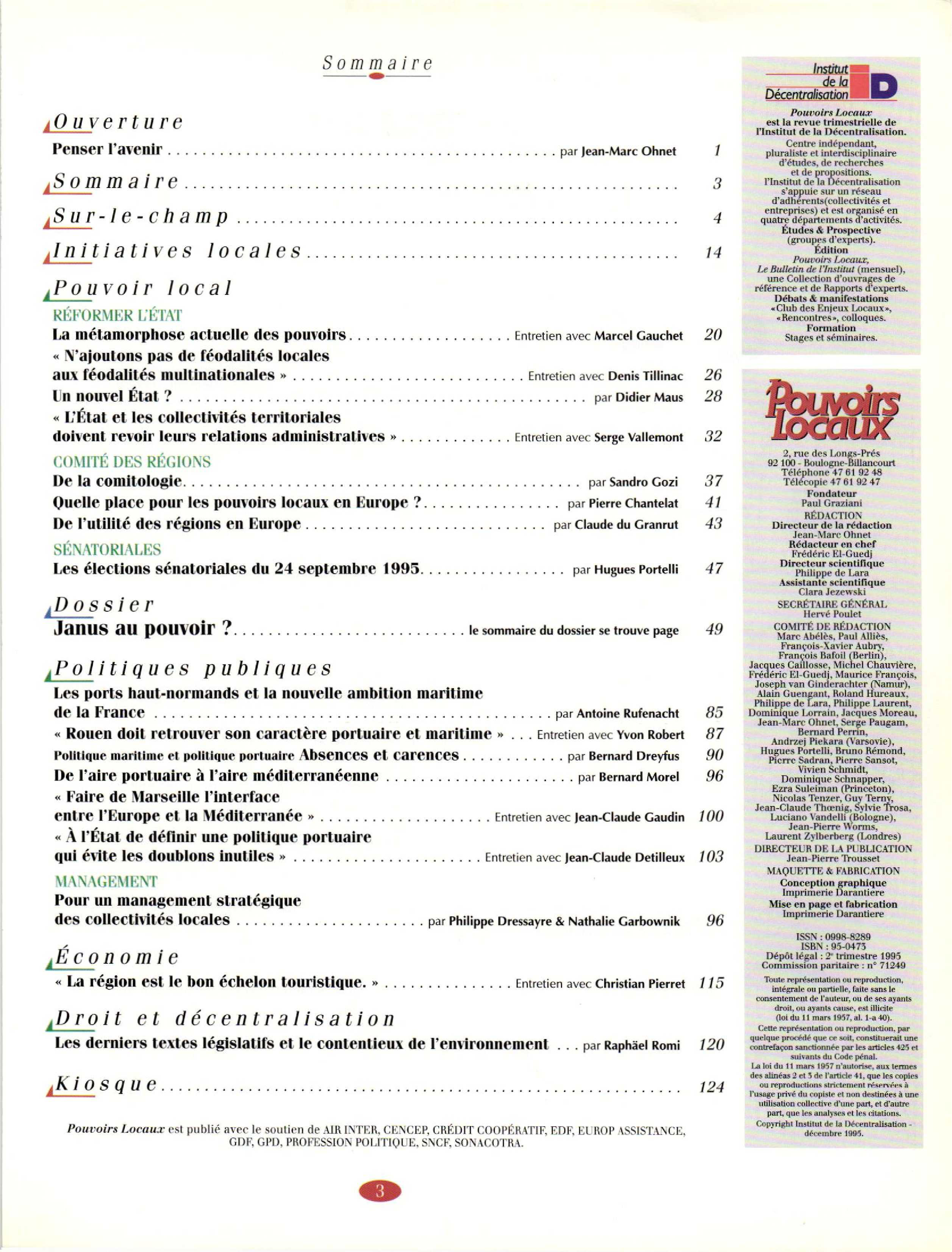 Article : Sommaire