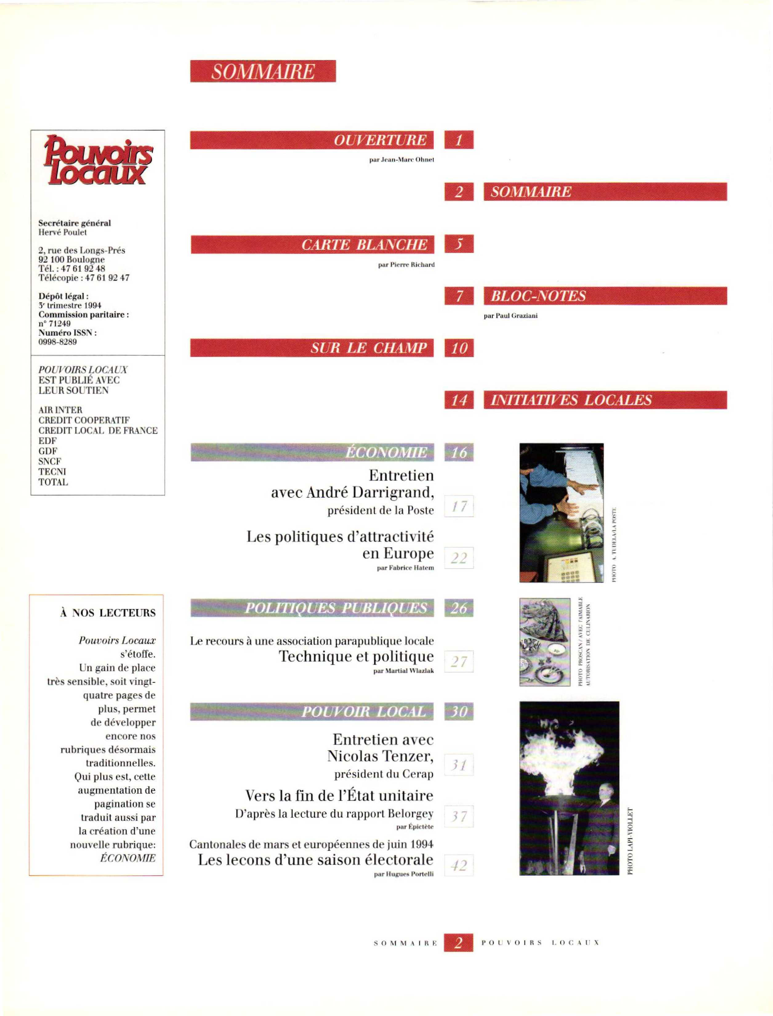 Article : SOMMAIRE