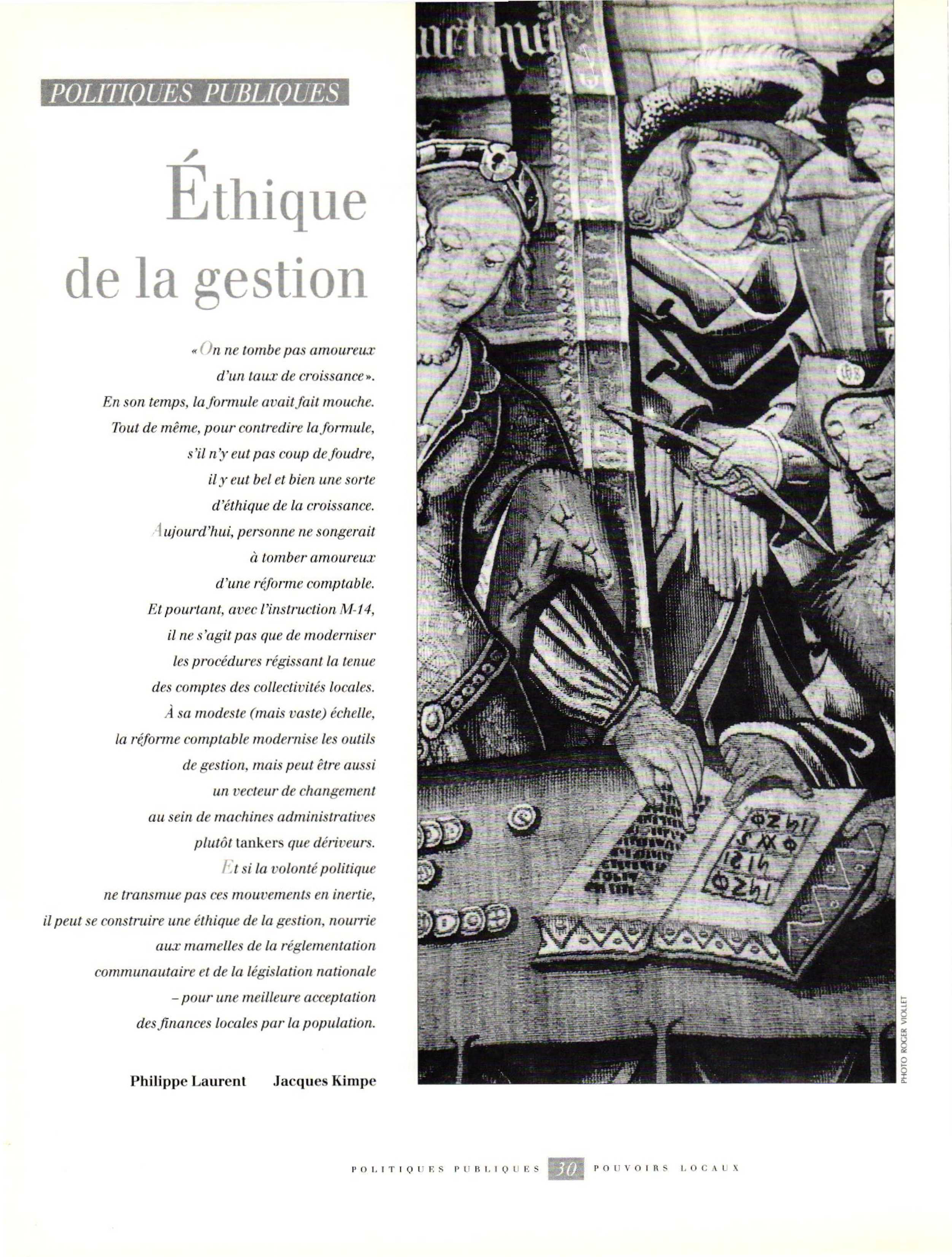 Article : POLITIQUES PUBLIQUES