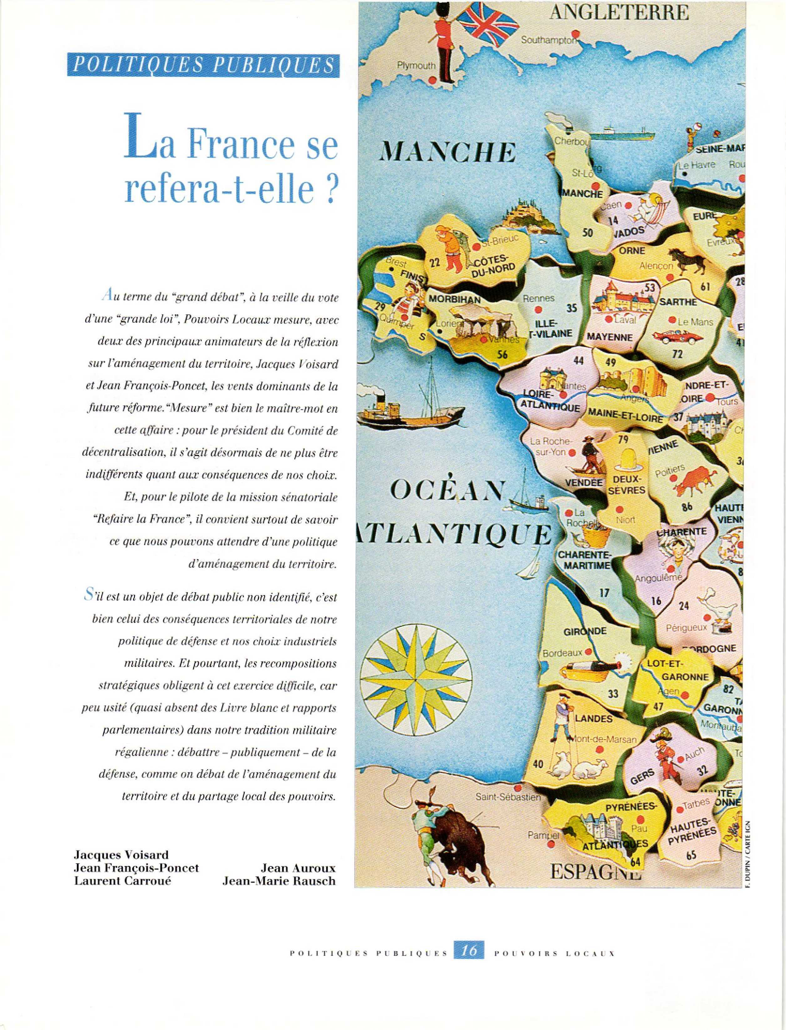 Article : POLITIQUES PUBLIQUES
