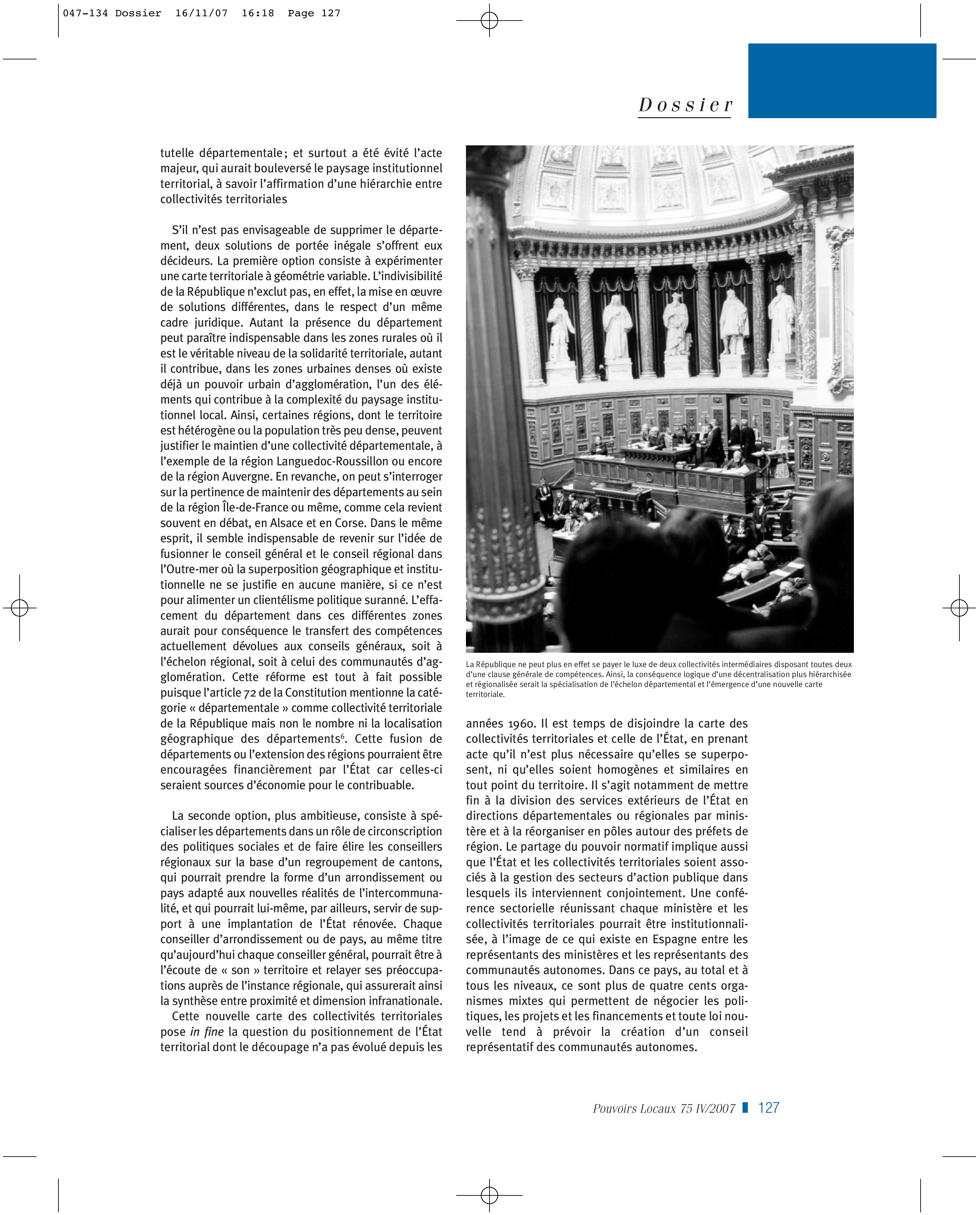 Article : Les provinces italiennes : entre subsidiarité et remise en cause