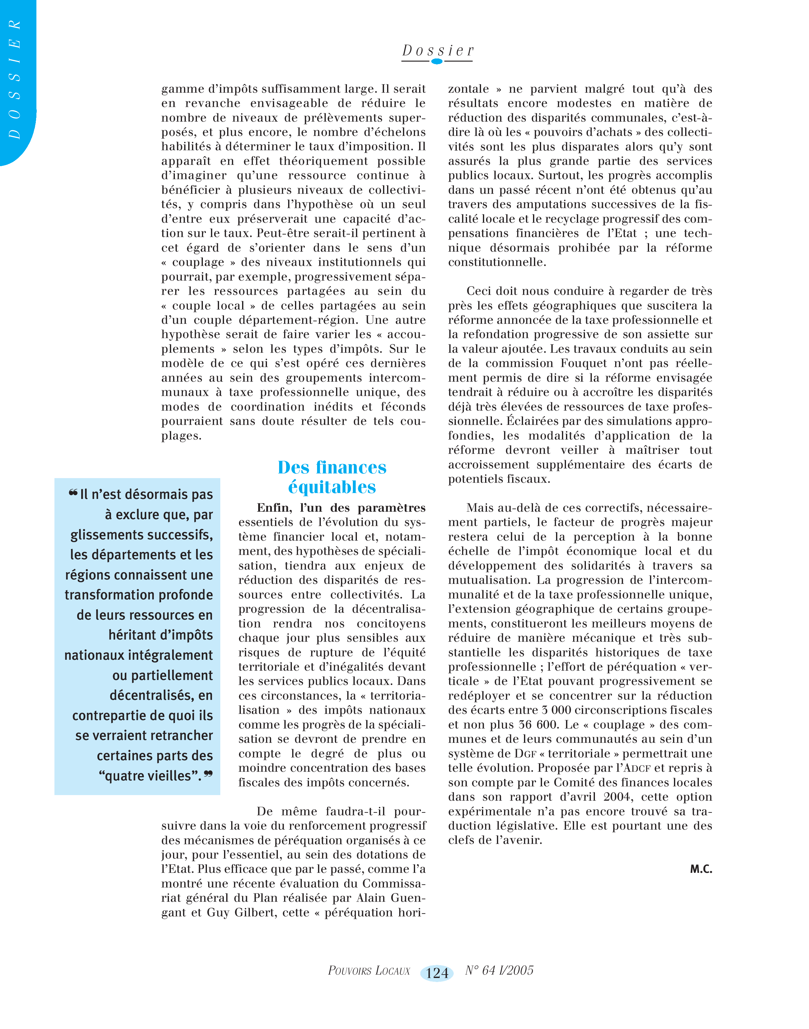 Article : Les collectivités des nouveaux Etats-membres dans la dynamique européenne